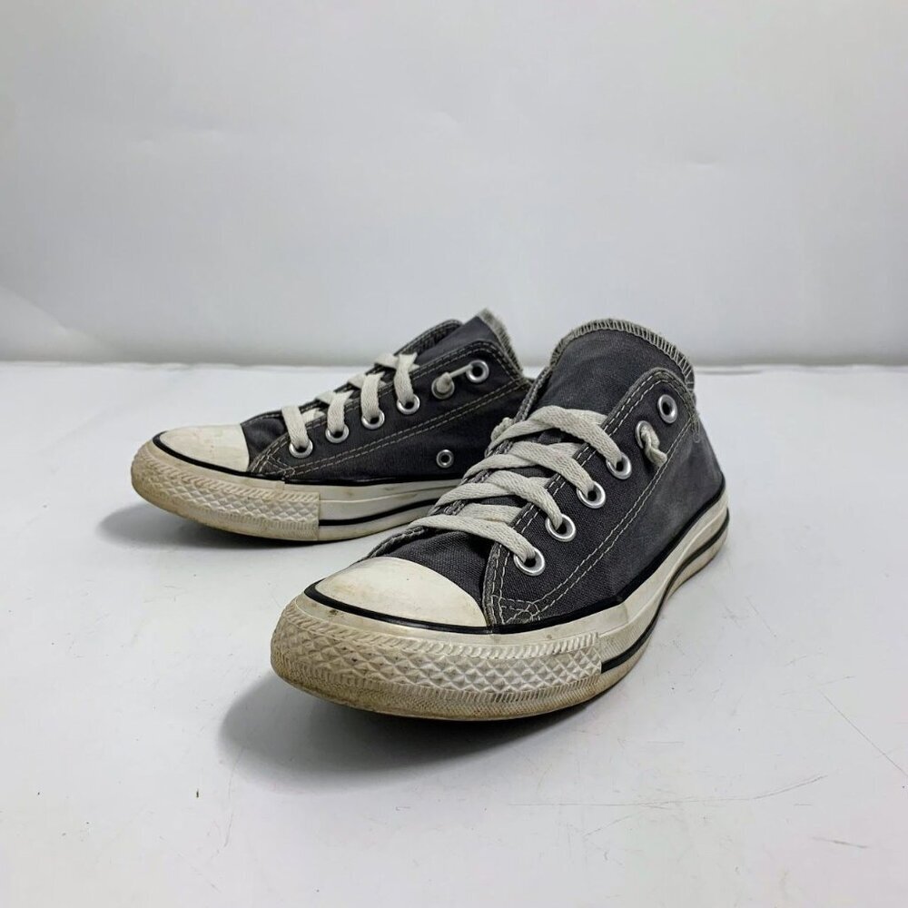 Converse Women's 554880F Chuck Taylor Double Tongue Low Top‎ Sneakers Size 8